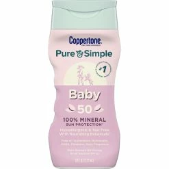 Best reviews of 🎉 Coppertone Pure And Simple Baby Mineral Lotion With SPF 50 🔔