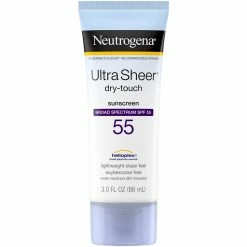 Discount ⌛ Neutrogena Ultra Sheer Dry Touch Sunscreen Broad Spectrum SPF 55, 3 Oz. 🧨