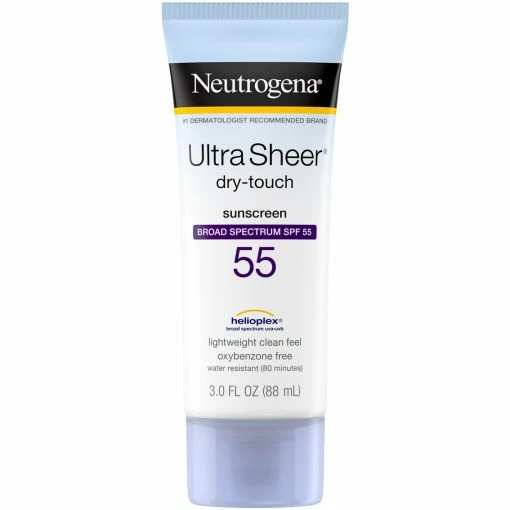 Discount ⌛ Neutrogena Ultra Sheer Dry Touch Sunscreen Broad Spectrum SPF 55, 3 Oz. 🧨 -skin care store unnamed file 1047