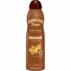 Cheap 🔔 Hawaiian Tropic Dry Oil Clear 12 SPF Sunscreen Spray 6 Oz. 😉