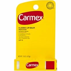 New 🔥 Carmex Classic Lip Balm Lip Protectant Sunscreen SPF 15 😀