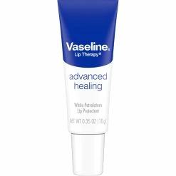 New ⌛ Vaseline Advanced Healing Lip Moisturizer Balm 0.35 Oz. 😀