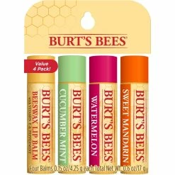 Brand new 👍 Burt's Bees Lip Balm 4 Pk. ✨