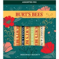 Hot Sale ✔️ Burt's Bees Beeswax Bounty Assorted Lip Balm 4 Pc. Gift Set 💯
