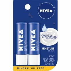 Best reviews of ✔️ Nivea Lip Care Moisture Lip Balm Dual Pack 🛒