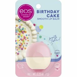 Best Sale 🥰 Eos 🎂 Birthday Cake Sphere Lip Balm 🔥