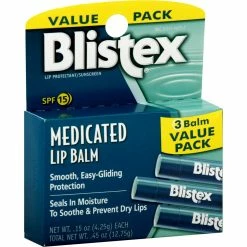 Cheapest 🤩 Blistex Medicated Balm, 3 Pk. 💯