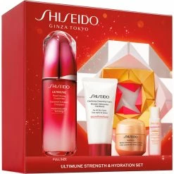 Deals 🌟 Shiseido Ultimune Strength And Hydration 4 Pc. Skincare Set ❤️