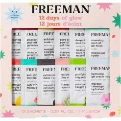 Coupon 🌟 Freeman Limited Edition 12 Days Of Glow Facial Mask Kit ❤️