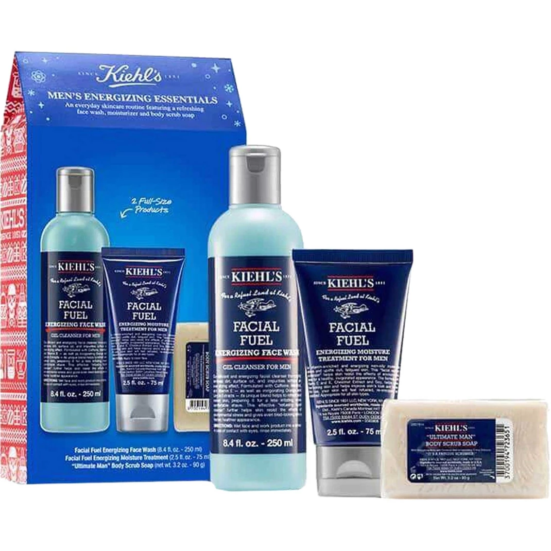 Outlet โค๏ธ Kiehl's Men's Energizing Essentials Skincare Starter Set ๐ 1 Outlet โค๏ธ Kiehl's Men's Energizing Essentials Skincare Starter Set ๐