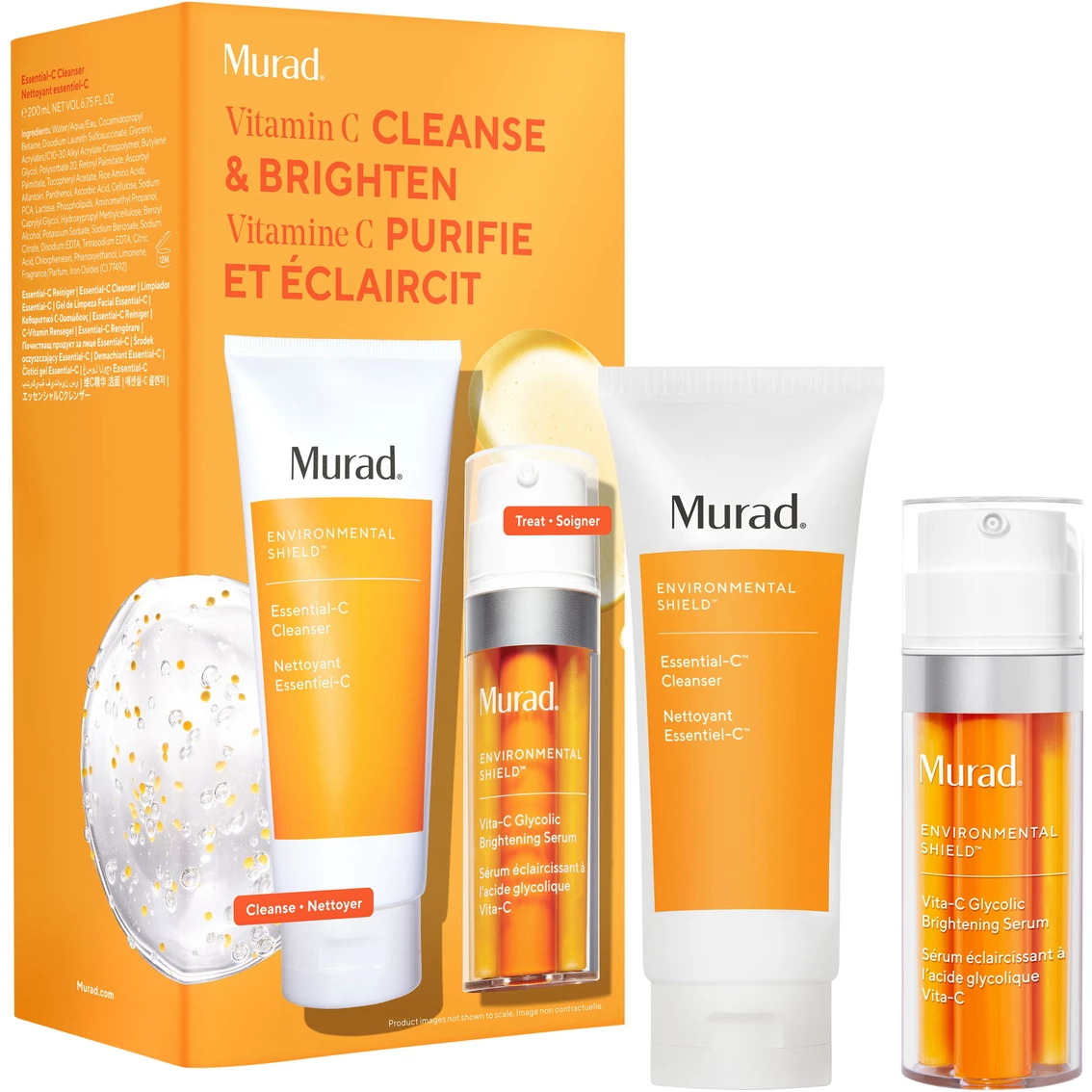 Wholesale 🛒 Murad Environmental Shield Cleanse And Brighten Value Set 😀 1 Wholesale 🛒 Murad Environmental Shield Cleanse And Brighten Value Set 😀
