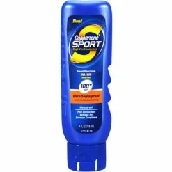 Brand new 💯 Coppertone Sport High Performance Ultra Sweatproof SPF 100+ Sunscreen Lotion 🎉