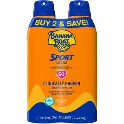 Wholesale ❤️ Banana Boat Sport Performance UltraMist SPF 50 C Spray Twin Pack 🌟